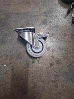 28 RVS zwenkwiel met rem wieltjes, 100kg Draagkracht p/stuk, Ophalen of Verzenden, Zo goed als nieuw, Overige typen, Rvs