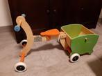 houten loopwagen looptrainer loopfiets en winkelwagen, Ophalen, Gebruikt, Duw- of Trekspeelgoed