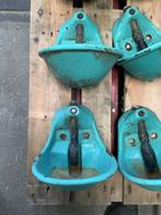 Vintage gietijzeren drinkbakken – decoratie / lamp, Ophalen