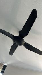 Zwarte Plafondventilator, Ophalen, Gebruikt, Metaal