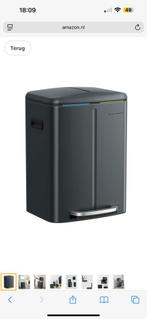 Pedaalemmer groen grijs L, Huis en Inrichting, Ophalen, Nieuw, Kunststof, 50 tot 75 cm
