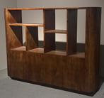 Mango japandi wand kast rond bruin hout, Huis en Inrichting, Kasten | Wandmeubels, Ophalen, Nieuw, Minder dan 150 cm, Minder dan 100 cm