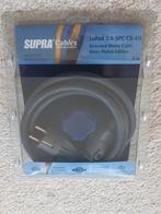 Netkabel Supra LoRad 2.5 SPC 2 M, Audio, Tv en Foto, Audiokabels en Televisiekabels, Ophalen of Verzenden, Zo goed als nieuw, 2 tot 5 meter