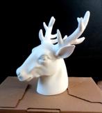 Sieradenstandaard in de vorm van een hertenkop, Ophalen of Verzenden, Zo goed als nieuw, Wit, Overige materialen