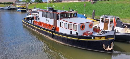 Varend woonschip sleepboot "Orion". 70% hypotheek mogelijk., Huizen en Kamers, Woonboten te koop, Utrecht, A