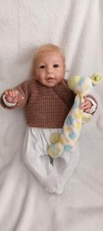 Reborn premie baby, Ophalen of Verzenden, Zo goed als nieuw, Pop, Levensecht of Reborn