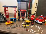Playmobil brandweer  set, Kinderen en Baby's, Speelgoed | Playmobil, Verzenden, Zo goed als nieuw