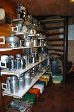 vintage aluminium keukengerei, Ophalen