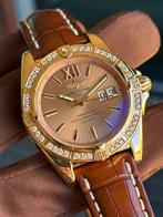 Breitling Cockpit 18K Rose Gold, 500 Pieces Limited ‘08!, Ophalen, Leer, Breitling, Polshorloge
