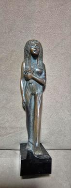 Bronzen beeldje van Cleopatra, Ophalen of Verzenden, Zo goed als nieuw, Mens