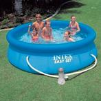 Intex zwembad rond 305 x 61 met pomp, zo goed als nieuw!, Ophalen, Minder dan 80 cm, Rond, 300 cm of meer