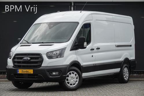 Ford Transit L3H2 | 2.0Tdci 170Pk | 350 | Trend | 2x deur, Auto's, Bestelauto's, Bedrijf, Te koop, ABS, Airbags, Airconditioning