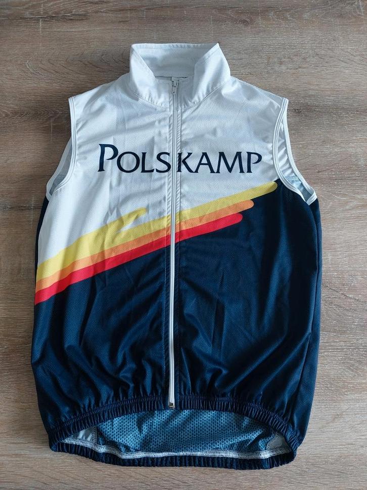 Maat S windvest mouwloos fietsshirt vest shirt body fiets, Sport en Fitness, Wielrennen, Zo goed als nieuw, Kleding, Ophalen of Verzenden