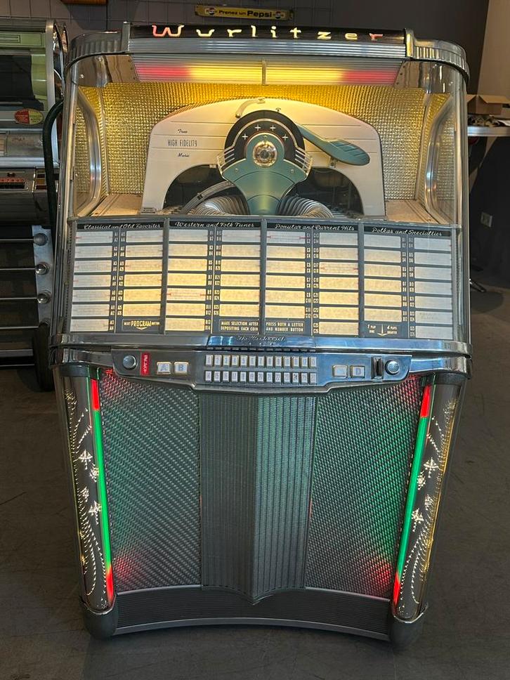 Marktplaats koopje: Wurlitzer model 1900 jukebox, Verzamelen, Automaten | Jukeboxen, Gebruikt, Wurlitzer, 1950 tot 1960, Ophalen