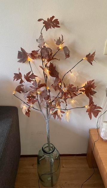 Prachtige grote herfsttak tak lampjes herfstblad beschikbaar voor biedingen