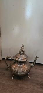 Marokkaanse theepot roestvrij staal Vintage, Antiek en Kunst, Ophalen