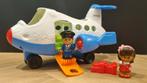 Fisher Price - Little People vliegtuig, met poppetjes, Kinderen en Baby's, Speelgoed | Fisher-Price, Ophalen of Verzenden, Zo goed als nieuw