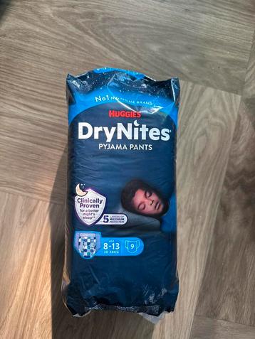 DryNites 8-13 beschikbaar voor biedingen