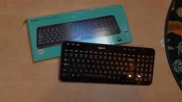 Logitech K360 Draadloos Toetsenbord - Zo goed als nieuw! beschikbaar voor biedingen