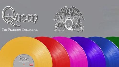 Vinyl 6LP Set Queen Platinum Collection COLOURED Vinyl NIEUW, Cd's en Dvd's, Vinyl | Rock, Nieuw in verpakking, Poprock, 12 inch