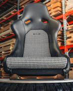 Recaro Classic Pole position Leder pepita zwart kuipstoel, Ophalen of Verzenden