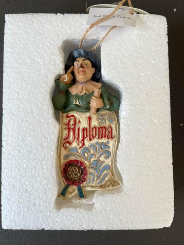 Wizard of Oz Jim Shore Scarecrow Diploma Ornament Enesco beschikbaar voor biedingen