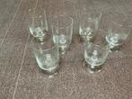 Leerdam glas set van 6 paleisglazen., Antiek en Kunst, Antiek | Glas en Kristal, Ophalen of Verzenden