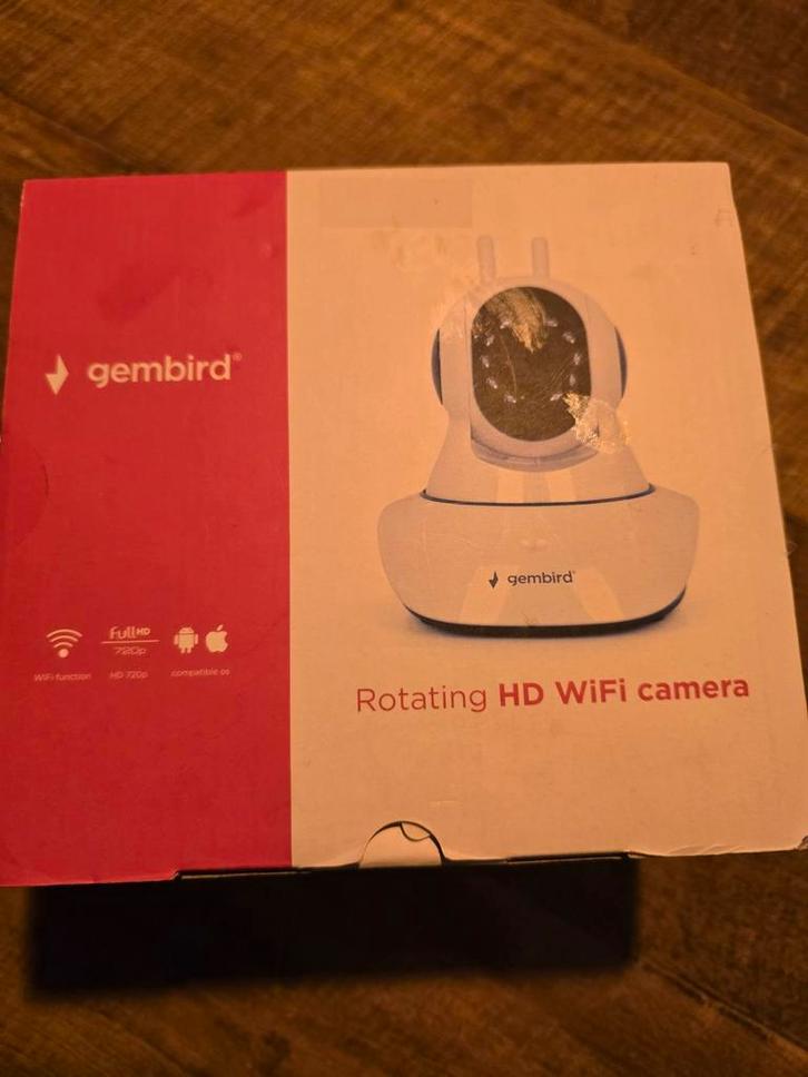 Gembird Draadloze IP Camera -, Audio, Tv en Foto, Videobewaking, Zo goed als nieuw, Binnencamera, Ophalen of Verzenden