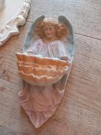 Vintage Engel wijwatervaatje porselein., Ophalen