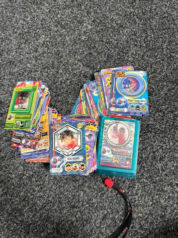 Verzameling Verzamelkaarten van Fox Kids blauw versie beschikbaar voor biedingen