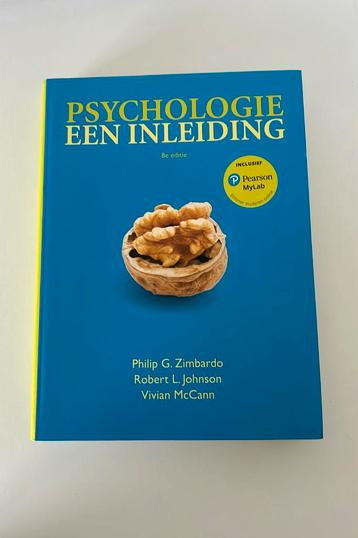 Psychologie een inleiding 8e editie beschikbaar voor biedingen