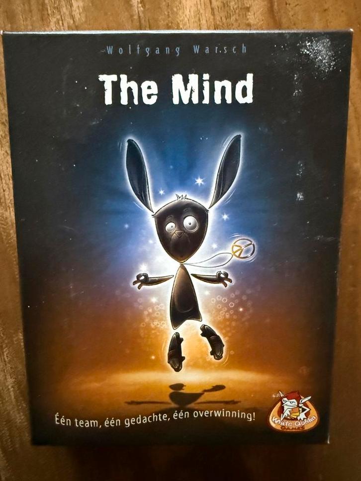 The Mind - Het Spel!, Hobby en Vrije tijd, Gezelschapsspellen | Bordspellen, Zo goed als nieuw, Een of twee spelers, Ophalen of Verzenden