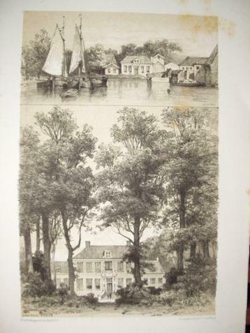 19 / Langweer  / Osinga State  Litho 1876 beschikbaar voor biedingen