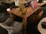 Bartafel Mangohout 130x70 - B-keuze, Ophalen, Nieuw