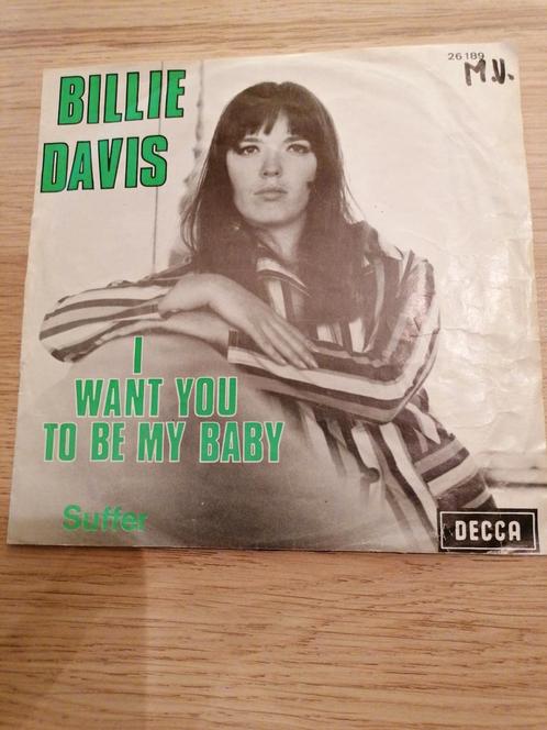 Billie davis/i want you to be my baby, Cd's en Dvd's, Vinyl Singles, Gebruikt, Pop, Ophalen of Verzenden