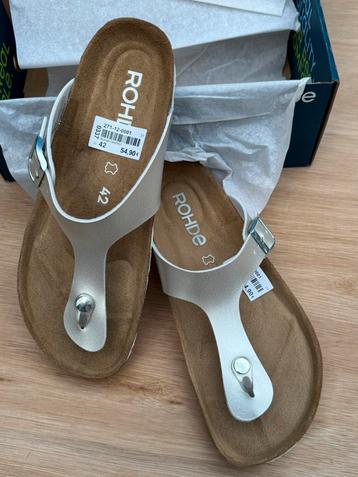 Rohde Leather Sandals – Off-White – Size 42 – Brand New! beschikbaar voor biedingen