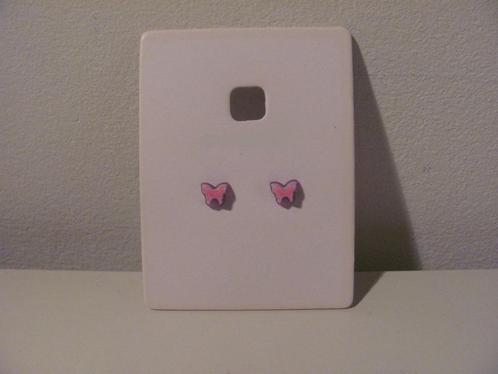 Vlinder Knopjes Oorbellen Zilver / Accessoire ~ Sieraad, Sieraden, Tassen en Uiterlijk, Oorbellen, Nieuw, Knopjes of Stekers, Zilver