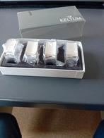 Te koop: 4 Servetringen Keltum, Huis en Inrichting, Ophalen of Verzenden, Nieuw, Rvs of Chroom