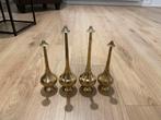 Oosterse Koperen Wierookbranders - Set van 4, Ophalen of Verzenden