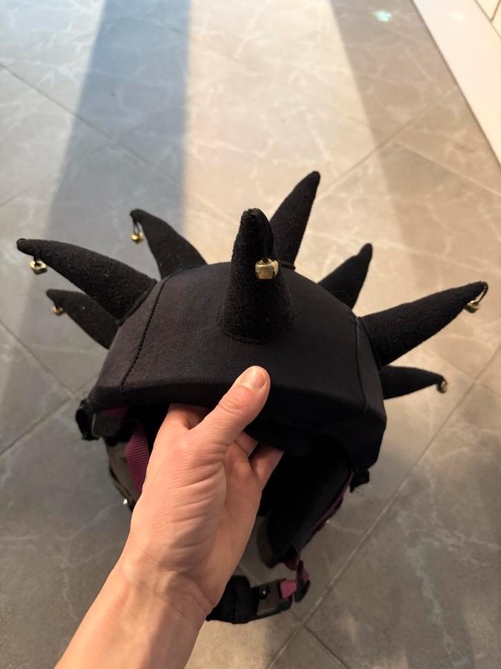 Helmhoes met belletjes - Narrenmuts voor skihelm, Sport en Fitness, Skiën en Langlaufen, Nieuw, Overige typen, Skiën, Overige merken