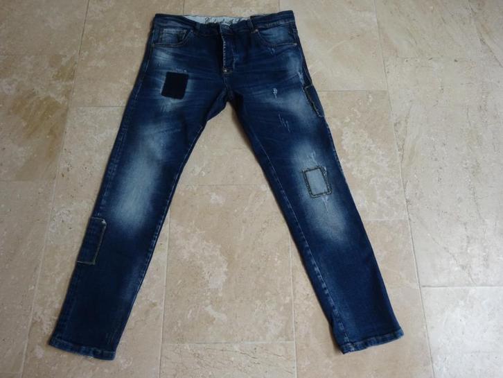 UNIPLAY skinny fit stretch jeansbroek - maat W 34, Kleding | Dames, Spijkerbroeken en Jeans, Zo goed als nieuw, W27 (confectie 34) of kleiner
