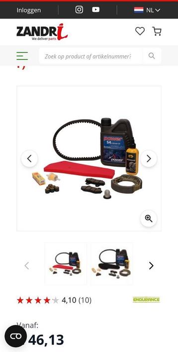 Onderhoud set gy 6 agm vx50 riva btc e.t.c. beschikbaar voor biedingen