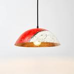 upcycled hanglamp gemaakt uit gerecycleerde olievaten, Minder dan 50 cm, Gebruikt, Ophalen of Verzenden, Metaal