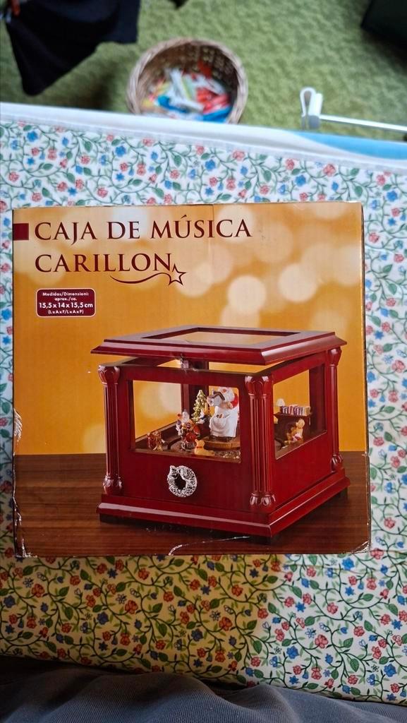 Kerstcarillon/Muziekdoos, Diversen, Kerst, Gebruikt, Ophalen of Verzenden