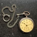 Antiek Zilveren Union Ancre Zakhorloge, Antiek en Kunst, Antiek | Klokken, Ophalen of Verzenden