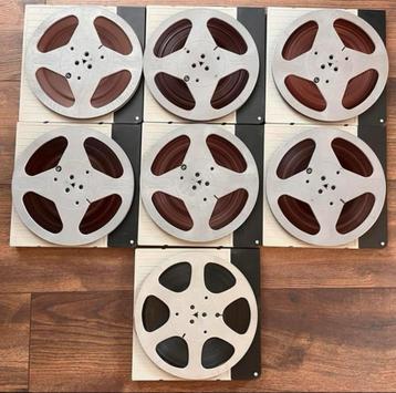 7 bandrecorder banden in casette 26cm beschikbaar voor biedingen