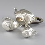 Antiek art-deco theeservies zilver, Antiek en Kunst, Ophalen of Verzenden