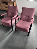 Montel stoelen 2x, Huis en Inrichting, Fauteuils, Ophalen, Minder dan 75 cm, Zo goed als nieuw, Stof