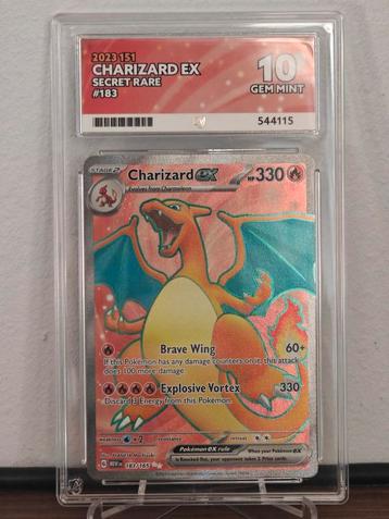 Charizard ex #183 - 200 euro vaste prijs beschikbaar voor biedingen