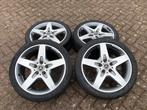 18” Mercedes A W176 AMG velgen + banden 5x112 225/40/18, Ophalen, 18 inch, Gebruikt, Personenwagen